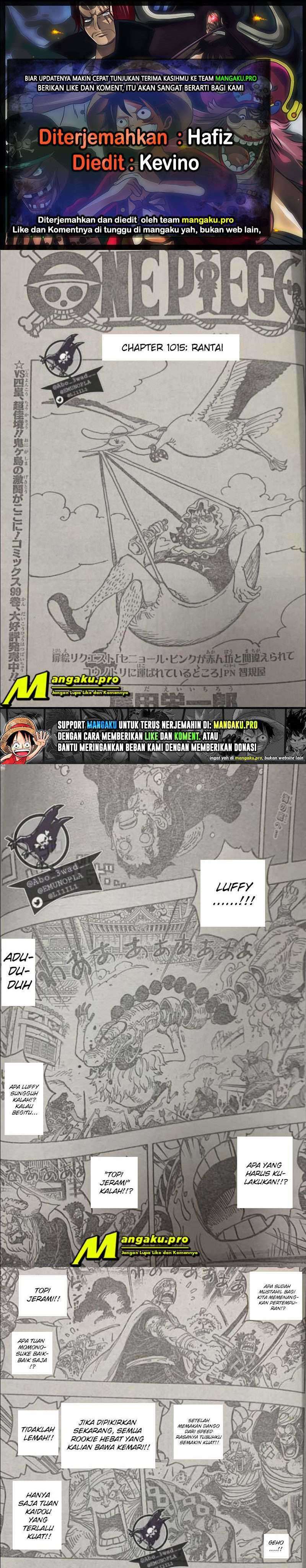 One Piece Chapter 1015 lq