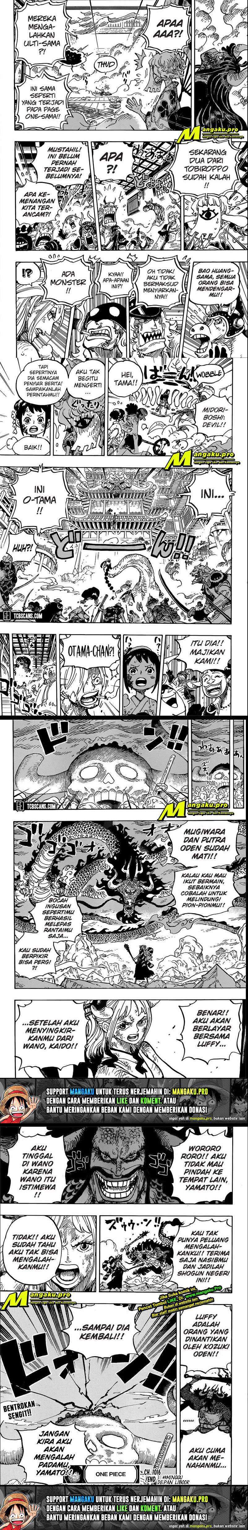 One Piece Chapter 1016 HQ