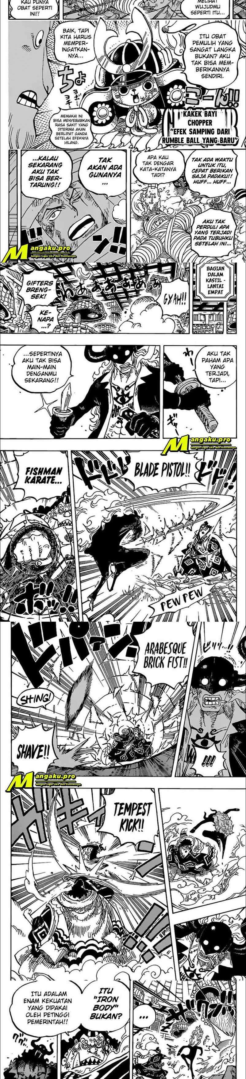One Piece Chapter 1017 hd