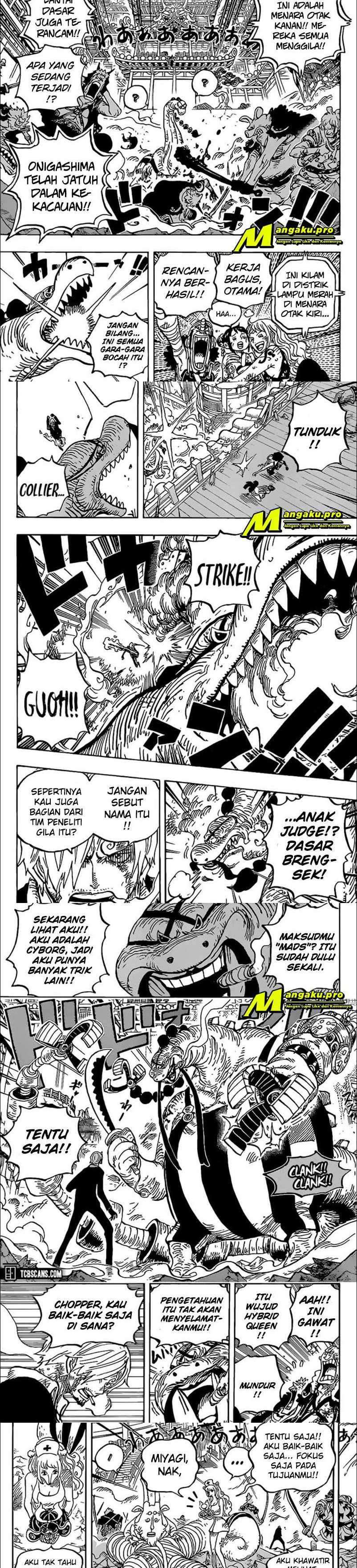 One Piece Chapter 1017 hd