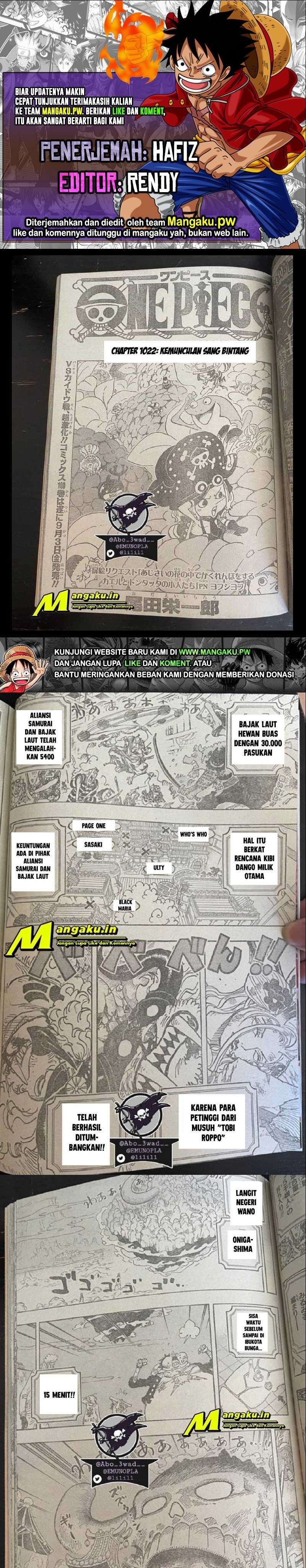 One Piece Chapter 1022 LQ