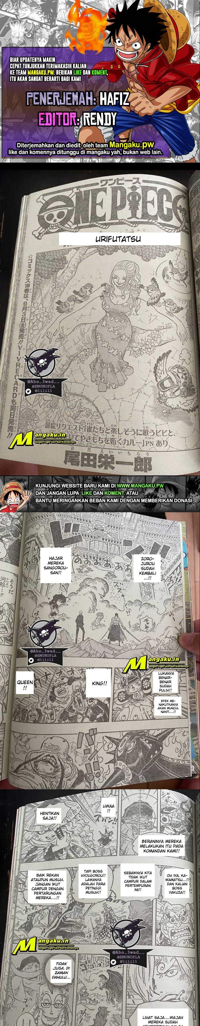 One Piece Chapter 1023 LQ