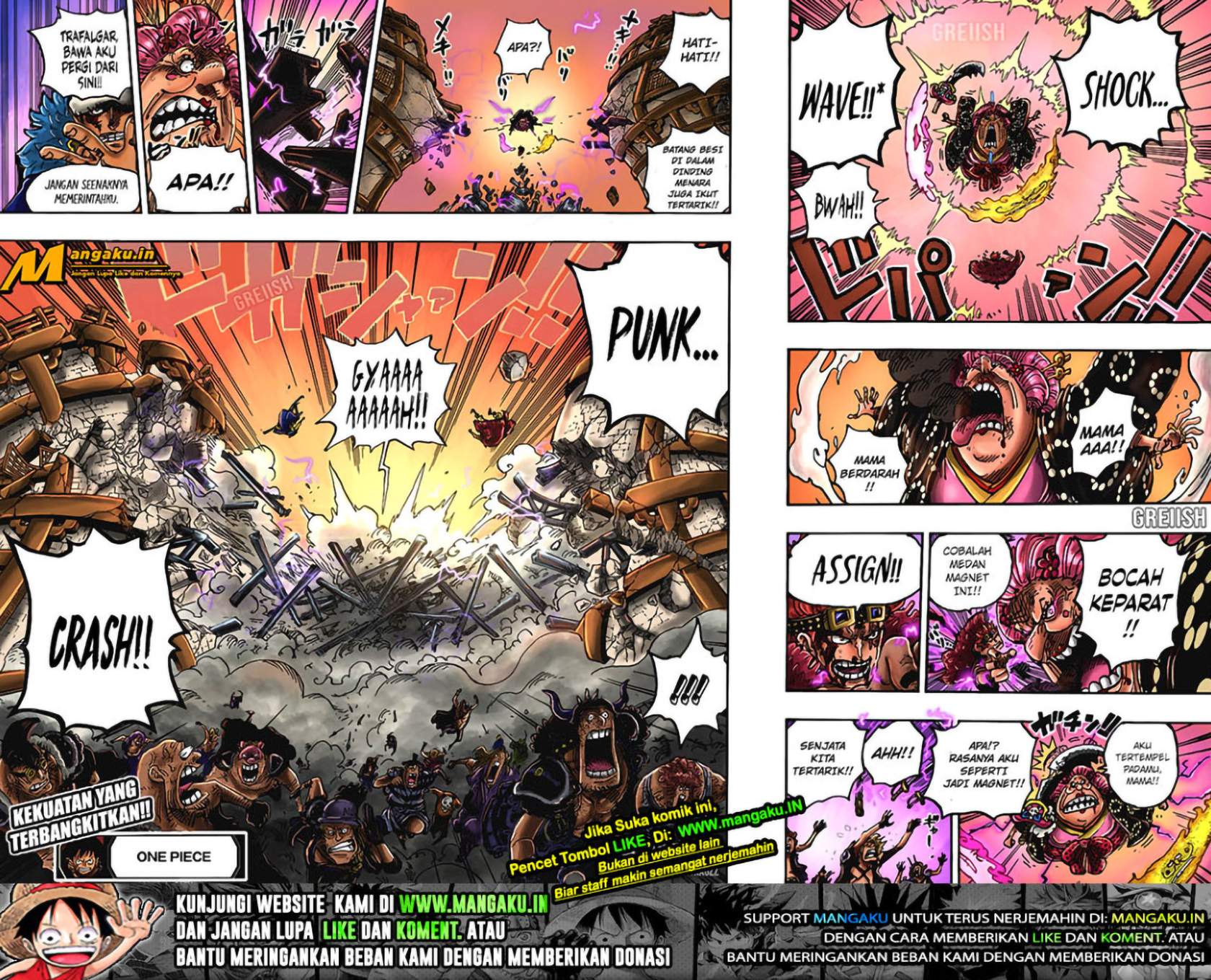 One Piece Chapter 1030 HQ
