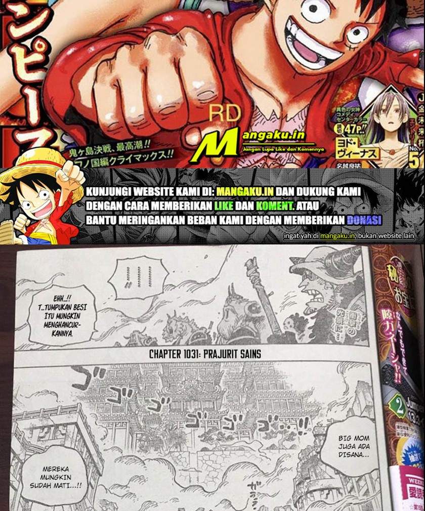 One Piece Chapter 1031 LQ