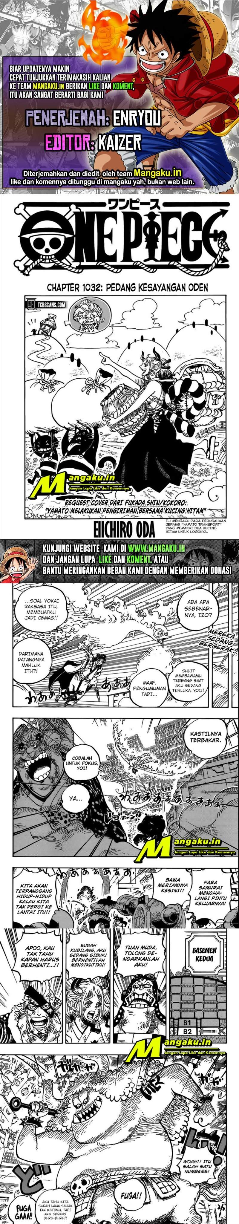 One Piece Chapter 1032 HQ