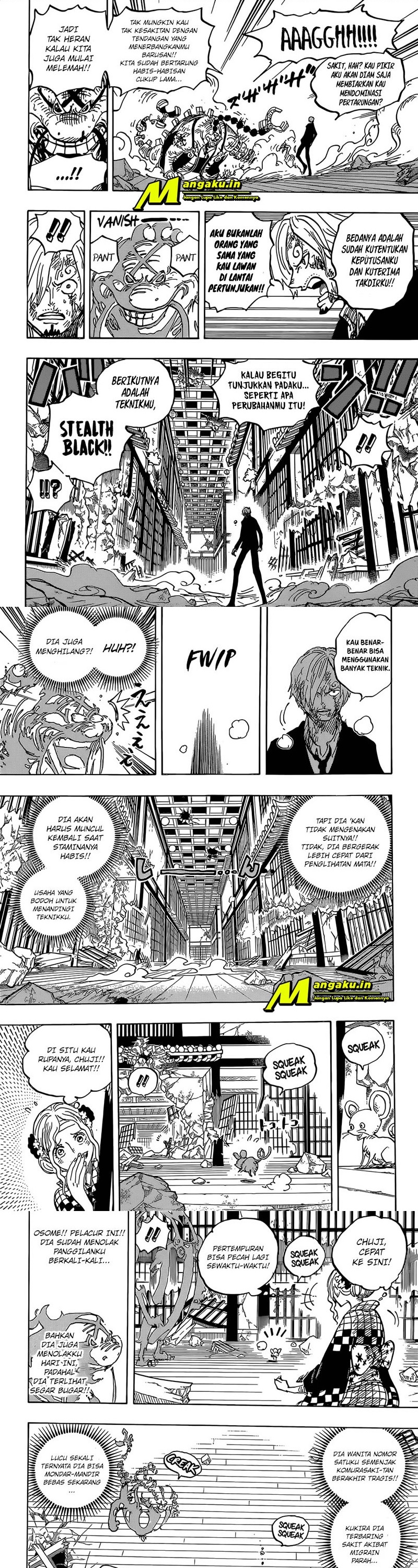 One Piece Chapter 1034 HQ
