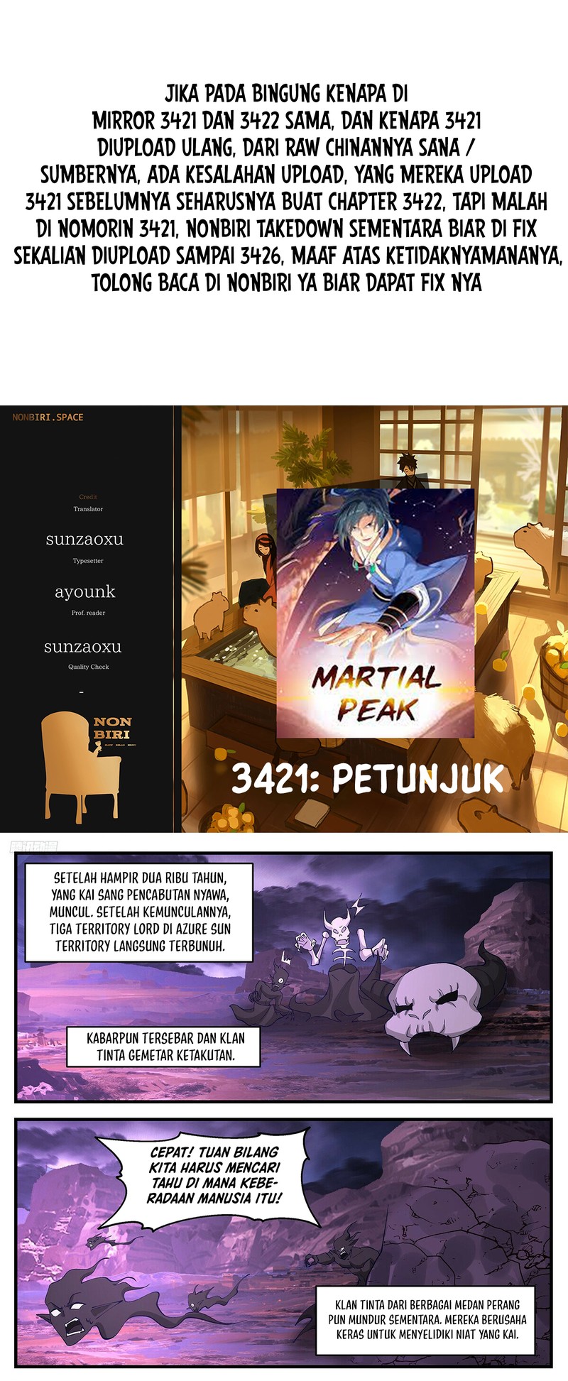 Martial Peak Chapter 3422