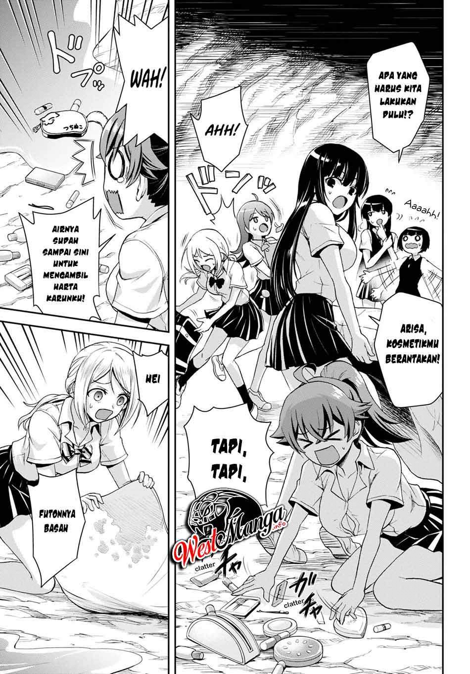 Isekai Yurutto Survival Seikatsu: Gakkou no Minna to Isekai no Mujintou ni Tenishitakedo Ore Dake Rakushou desu chapter 8 halaman 6