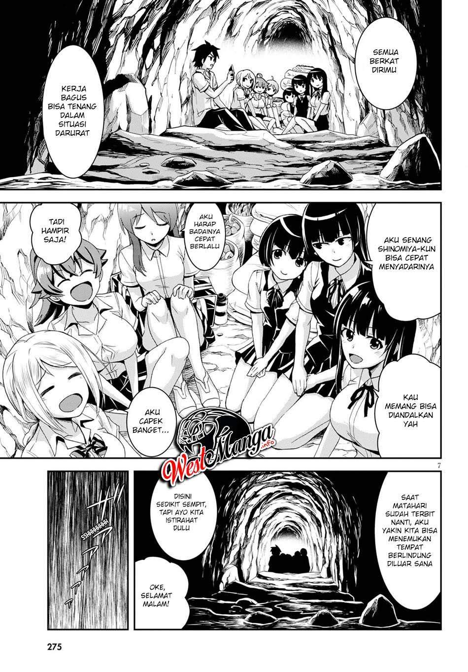 Isekai Yurutto Survival Seikatsu: Gakkou no Minna to Isekai no Mujintou ni Tenishitakedo Ore Dake Rakushou desu chapter 8 halaman 10