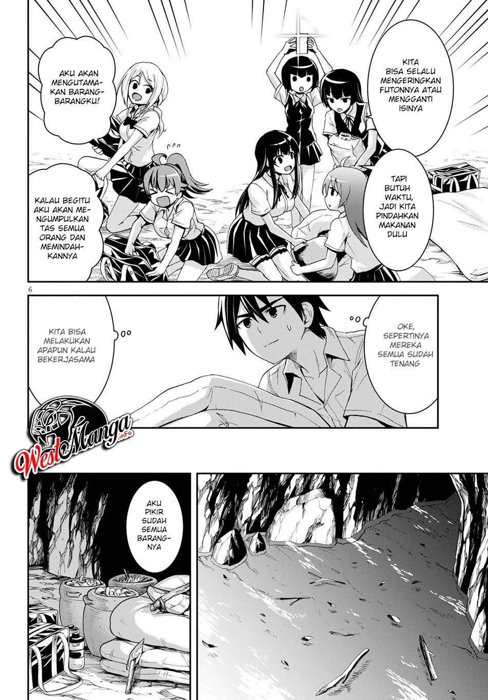 Isekai Yurutto Survival Seikatsu: Gakkou no Minna to Isekai no Mujintou ni Tenishitakedo Ore Dake Rakushou desu chapter 8 halaman 9