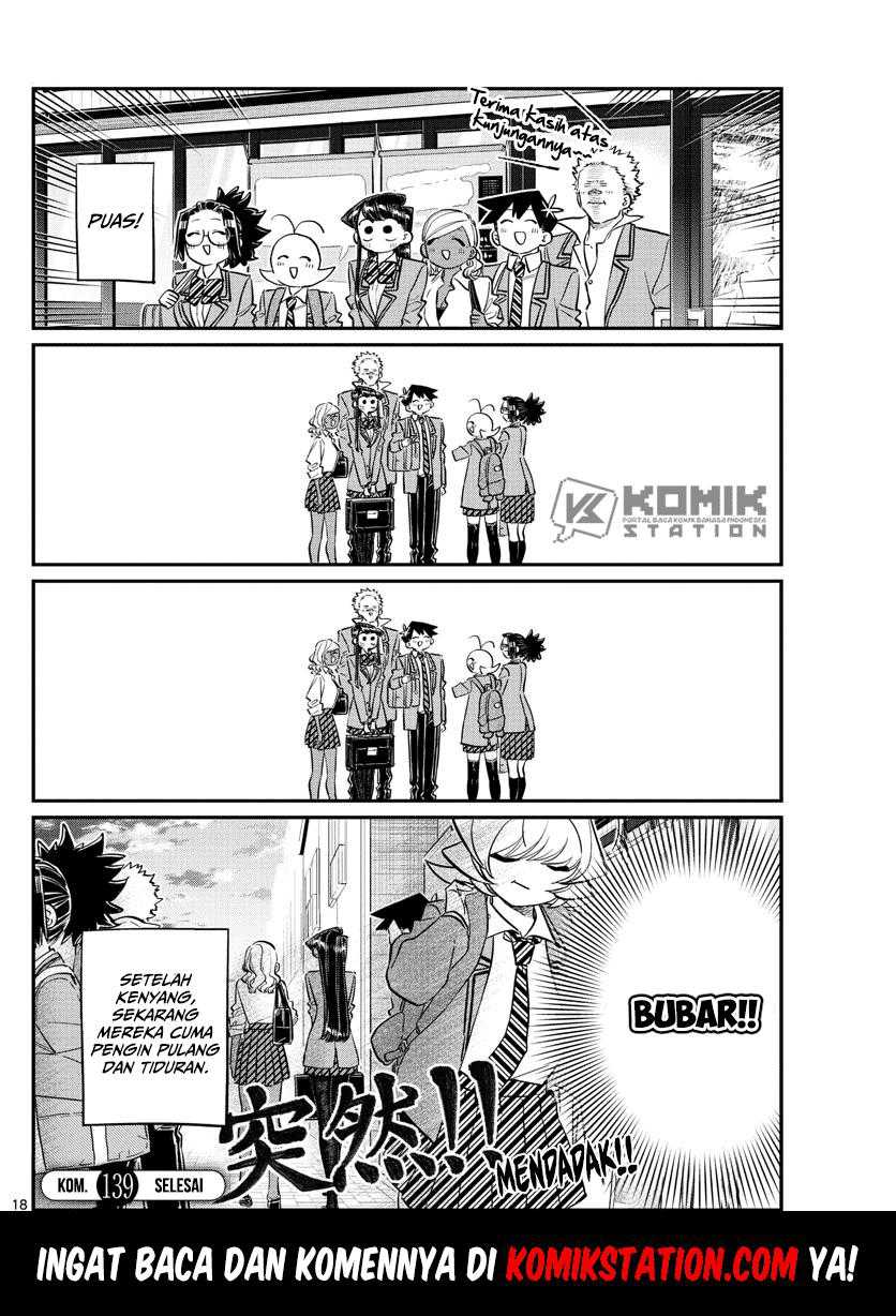 Komi san wa Komyushou Desu Chapter 139