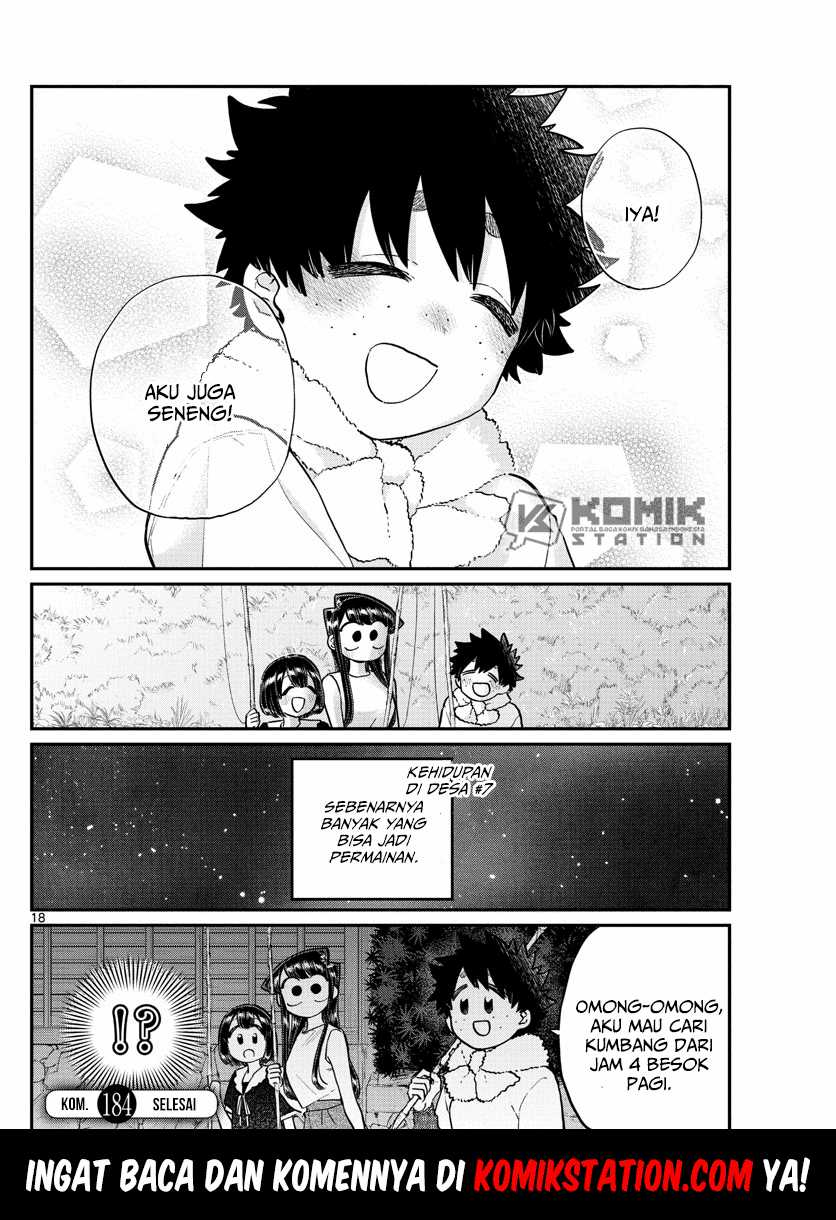 Komi san wa Komyushou Desu Chapter 184