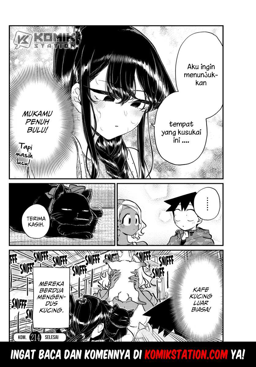 Komi san wa Komyushou Desu Chapter 214