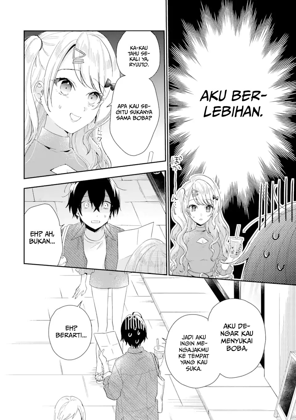 Keiken Zumi na Kimi to, Keiken Zero na Ore ga, Otsukiai Suru Hanashi Chapter 04.3