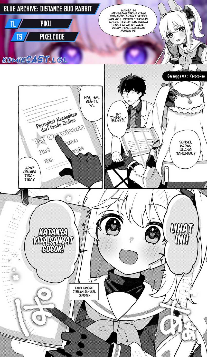 Blue Archive: Distance Bug Rabbit Chapter 03