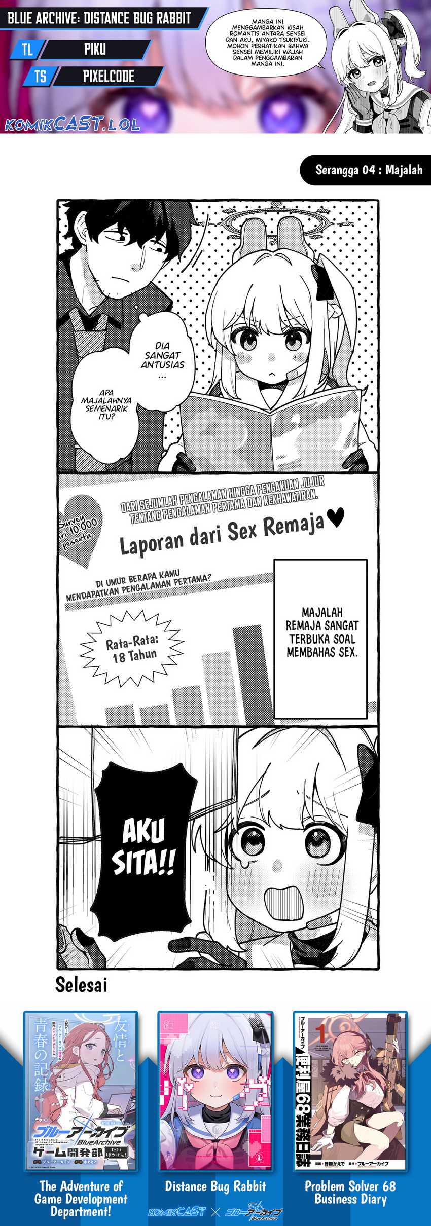 Blue Archive: Distance Bug Rabbit Chapter 04
