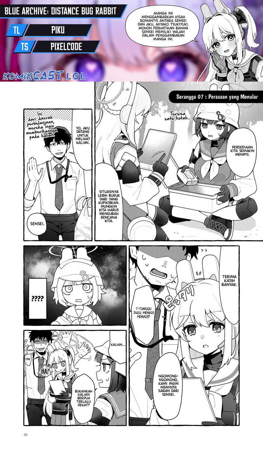 Blue Archive: Distance Bug Rabbit Chapter 07