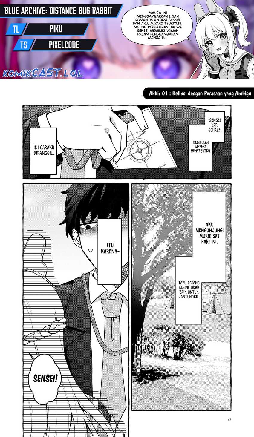 Blue Archive: Distance Bug Rabbit Chapter 08