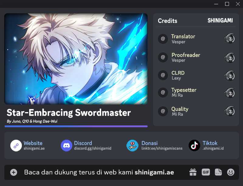 Star-Embracing Swordmaster Chapter 01