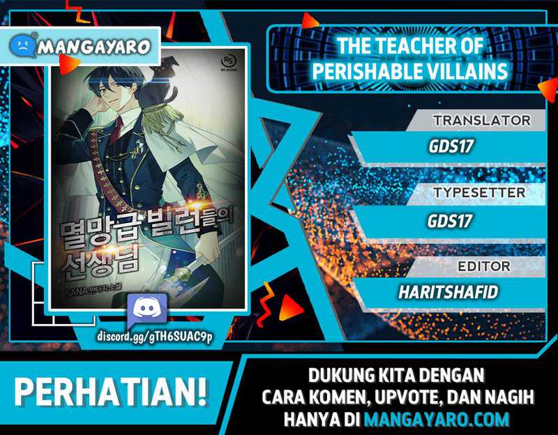 The Teacher of Perishable Villains Chapter 22.1