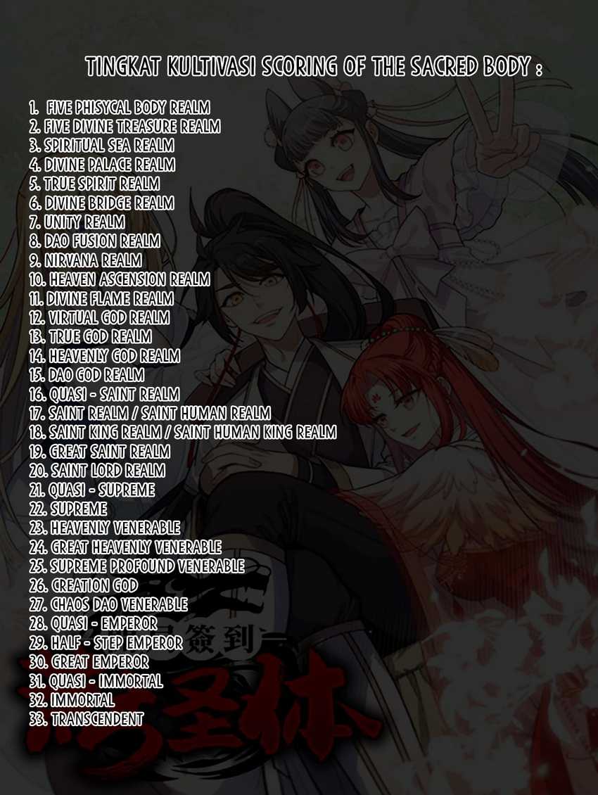 Scoring the Sacred Body of the Ancients from the Get-go Chapter 100