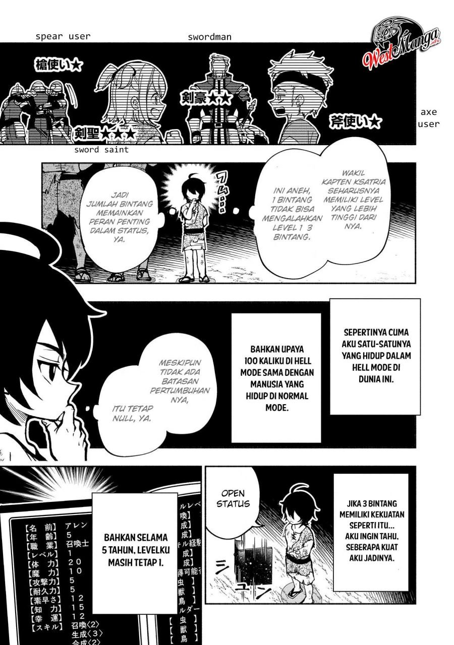 Hell Mode: Yarikomi Suki no Gamer wa Hai Settei no Isekai de Musou Suru Chapter 01
