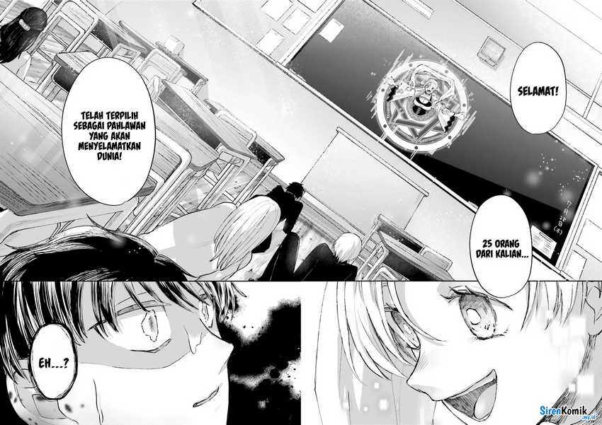 Classmate wa Isekai de Yuusha ni Natta kedo, Ore dake Gendai Nihon ni Okizari ni Narimashita Chapter 01 page 17