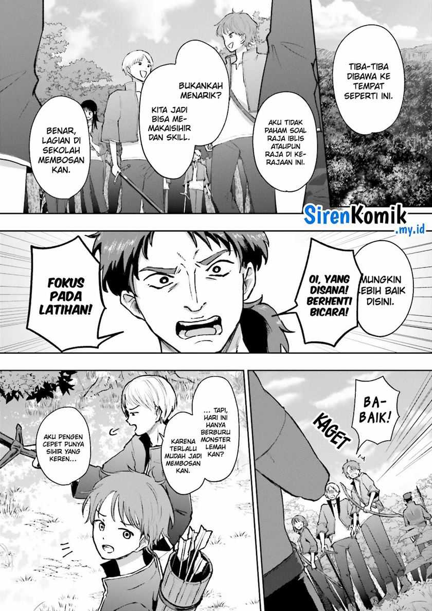 Classmate wa Isekai de Yuusha ni Natta kedo, Ore dake Gendai Nihon ni Okizari ni Narimashita Chapter 03 page 3
