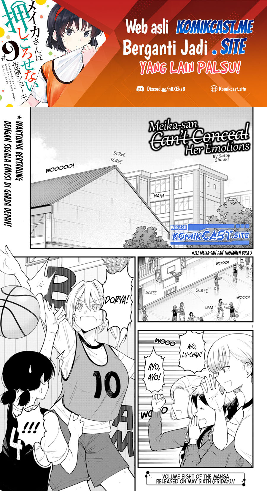 Meika-san Can’t Conceal Her Emotions Chapter 111