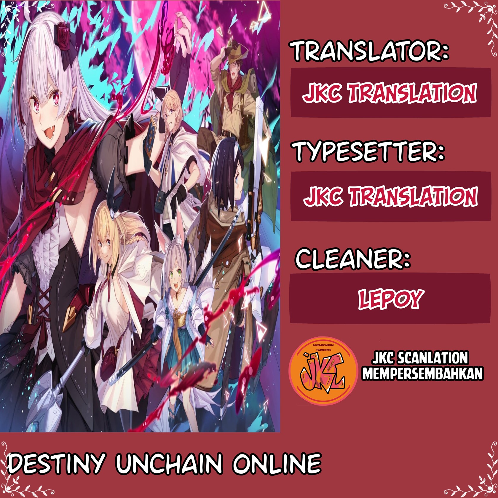 Destiny Unchain Online Chapter 10