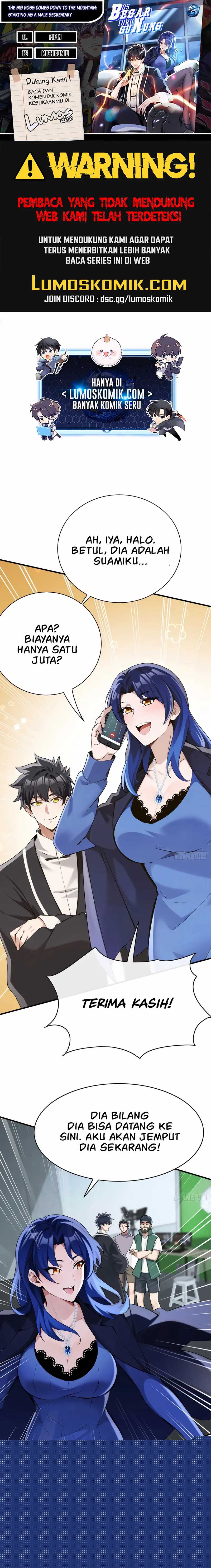 The Big Boss Comes Down the Mountain: Starting as a Male Secretary Chapter 58