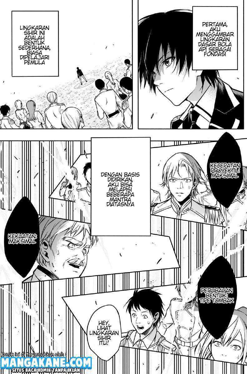 Ouritsu Mahou Gakuen no Saika Sei: Slum Agari no Saikyou Mahoushi, Kizoku darake no Gakuen de Musou suru chapter 6 halaman 9