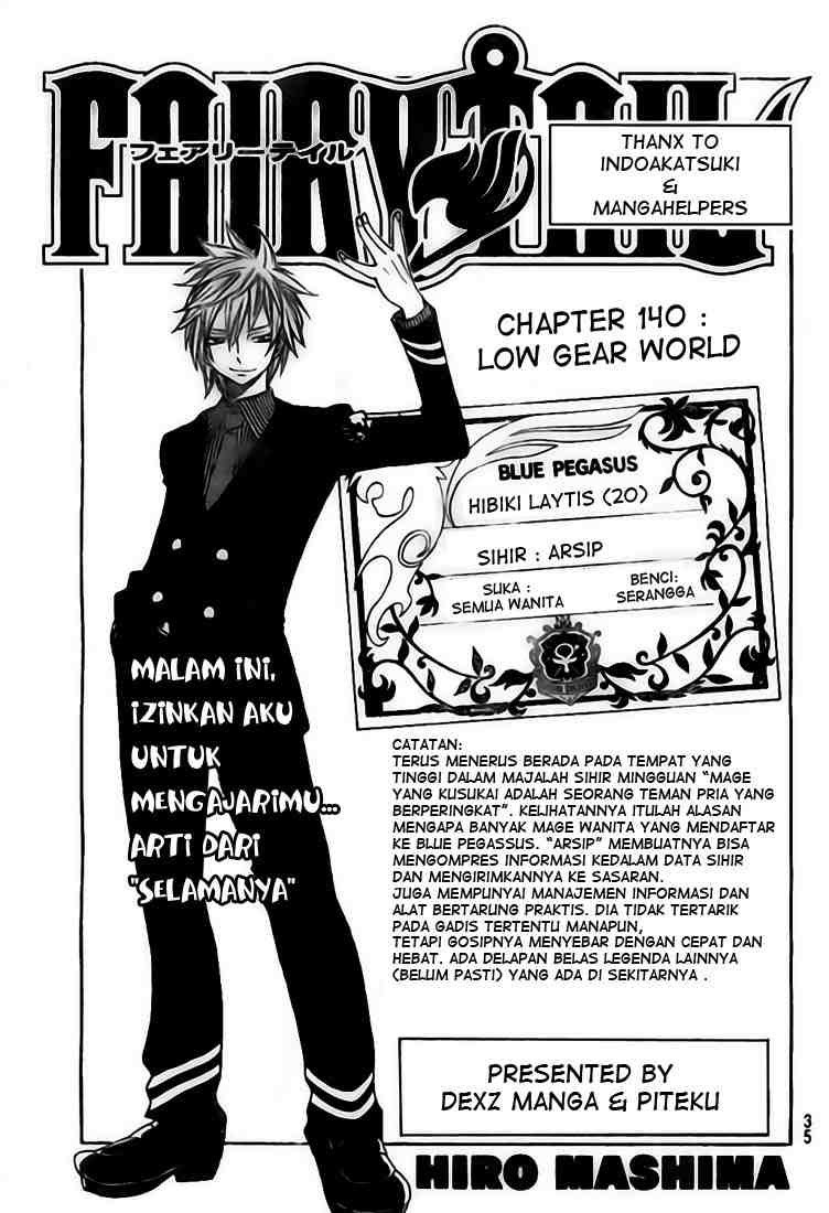 Fairy Tail Chapter 140