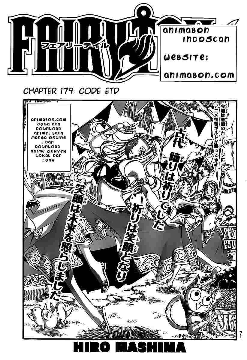Fairy Tail Chapter 179