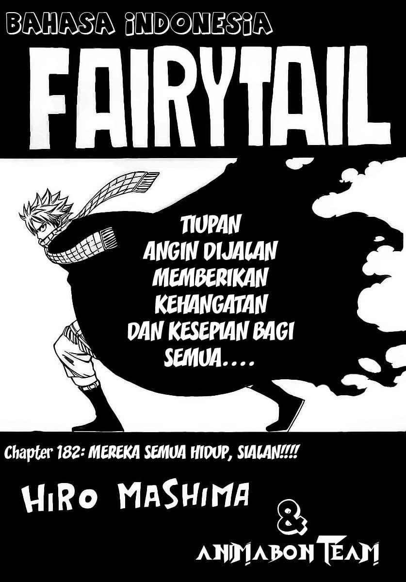Fairy Tail Chapter 182