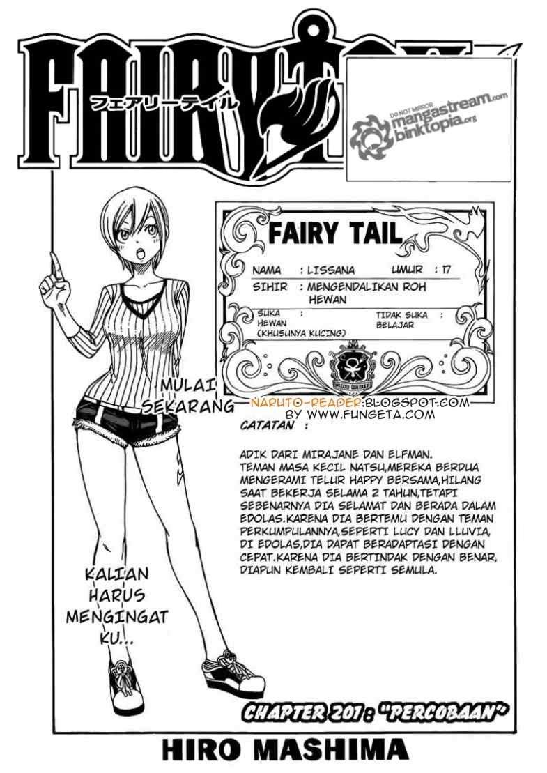 Fairy Tail Chapter 201