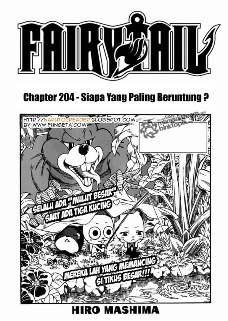 Fairy Tail Chapter 204