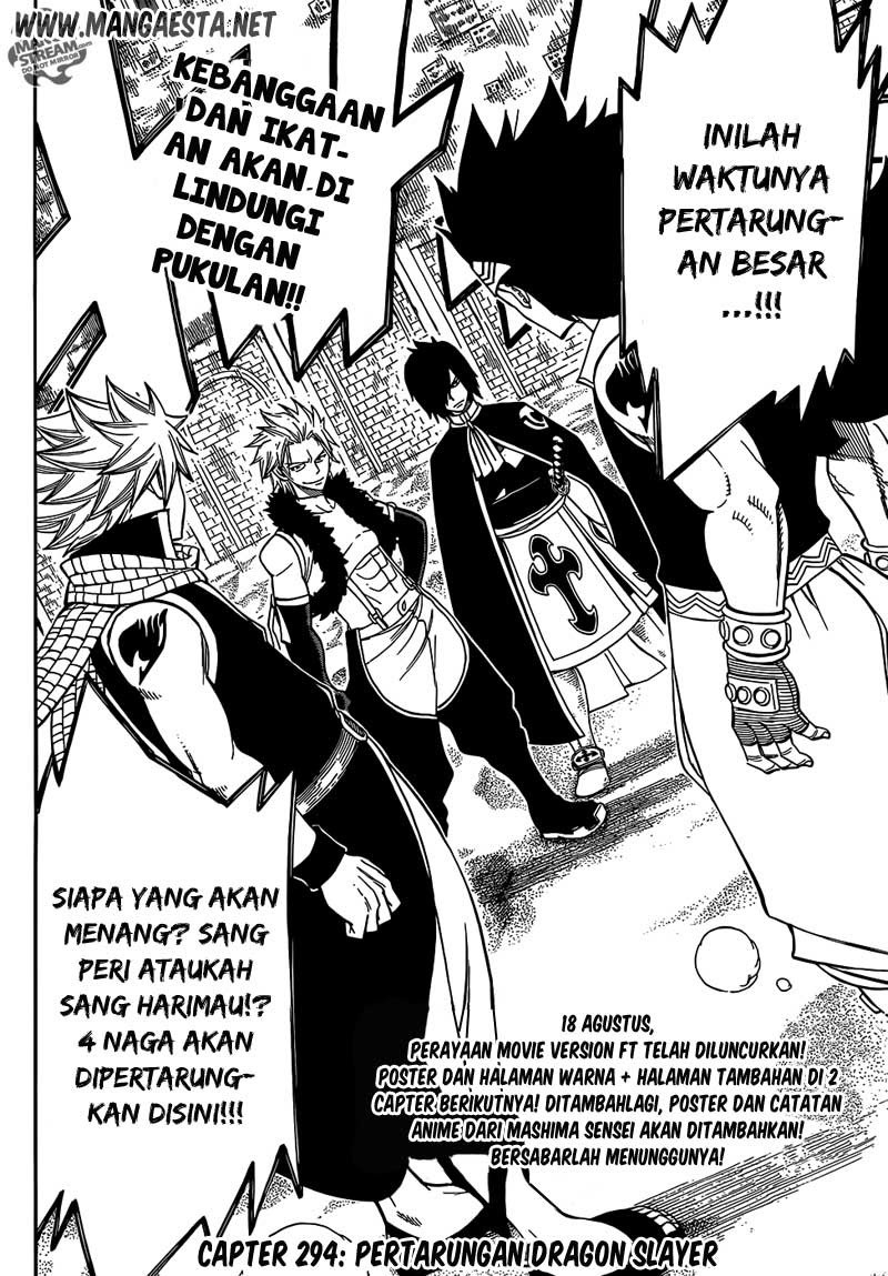 Fairy Tail Chapter 294