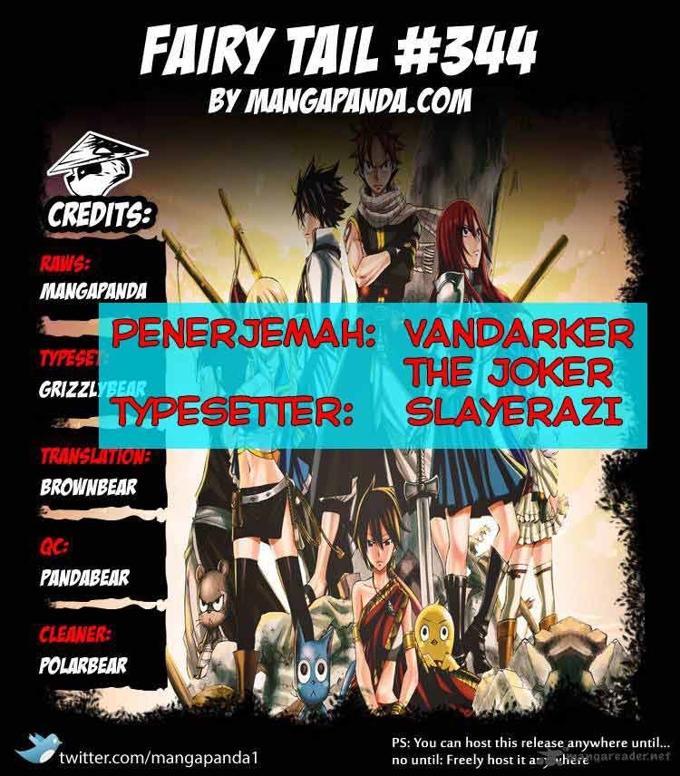 Fairy Tail Chapter 344 page 0