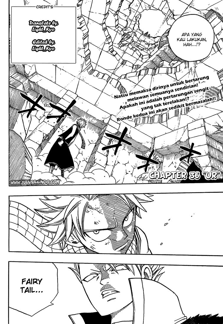 Fairy Tail Chapter 36