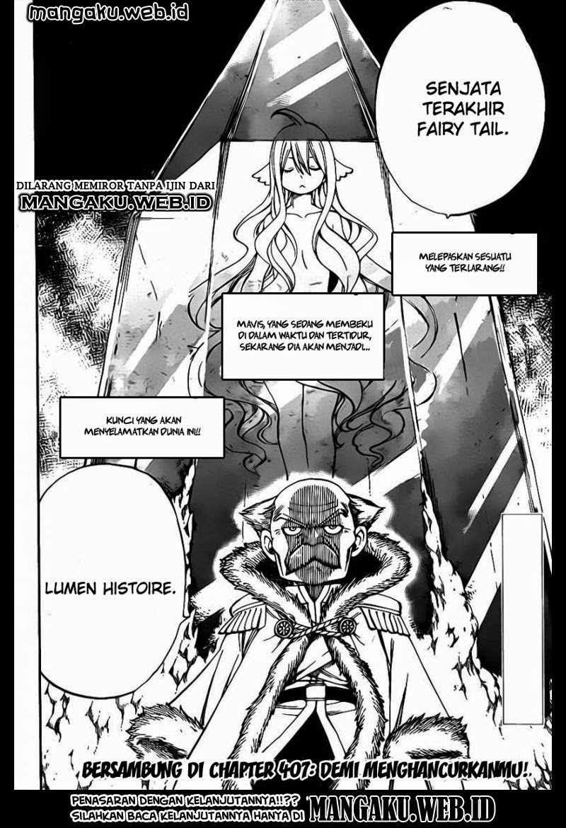 Fairy Tail Chapter 406