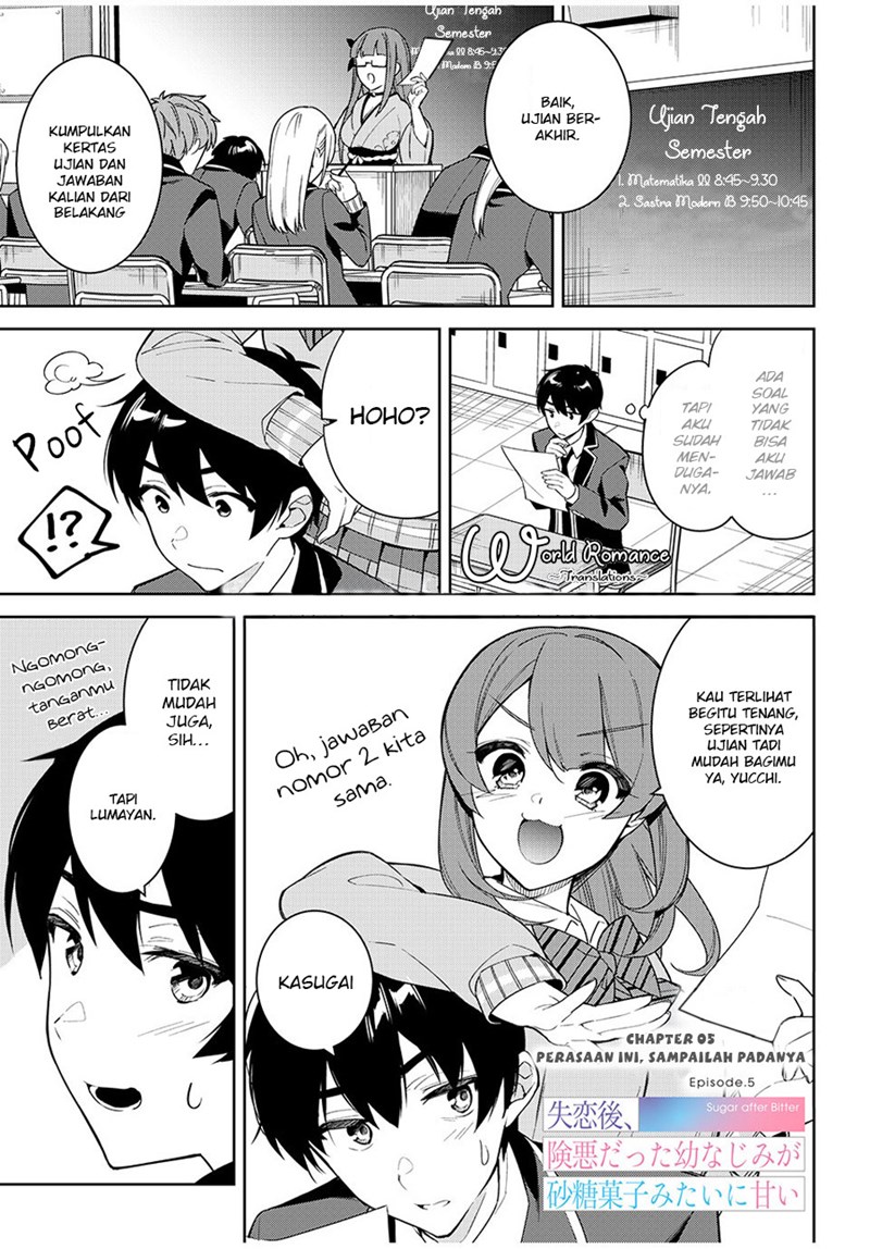 Shitsurengo, Kenaku Datta Osananajimi ga Sato Kashi Mitai ni Amai ~ Sugar After Bitter ~ Chapter 05