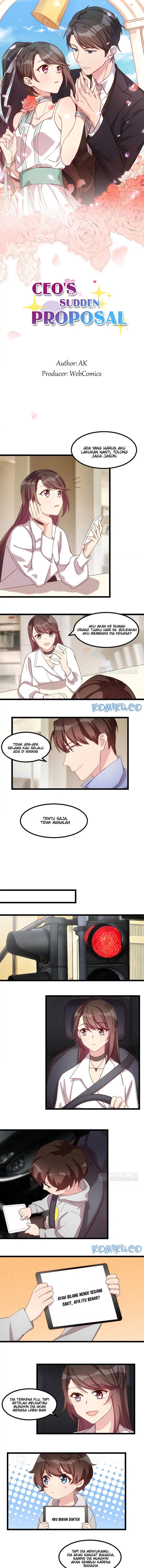 CEO’s Sudden Proposal Chapter 71