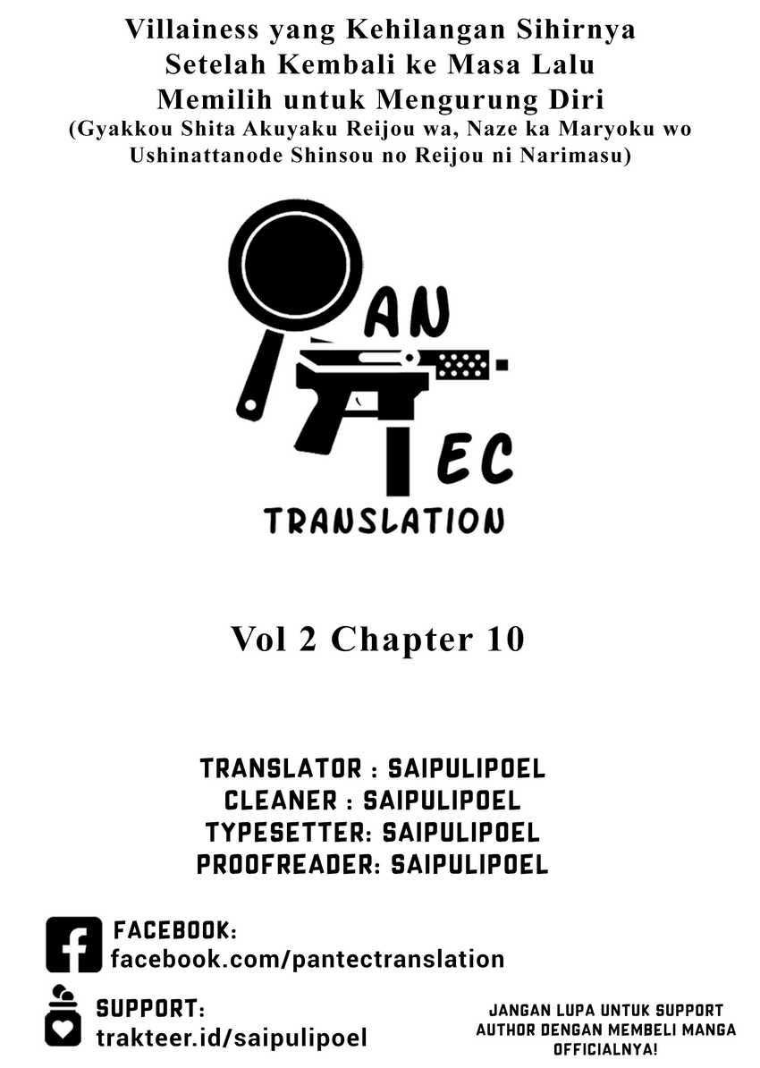 Gyakkou Shita Akuyaku Reijou wa, Naze ka Maryoku wo Ushinattanode Shinsou no Reijou ni Narimasu Chapter 10